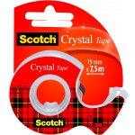 3M Scotch Crystal lepicí páska 19 mm x 7,5 m – Zboží Živě