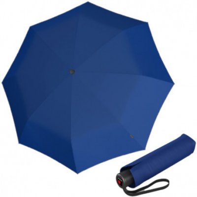 Knirps A.050 medium blue elegantní dámský skládací deštník modrý – Zboží Mobilmania