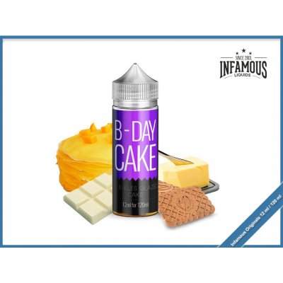 Infamous Originals Birthday Cake Shake & Vape 12 ml – Zboží Mobilmania