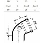 Pipelife koleno HTB DN 50/67° – Hledejceny.cz