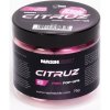 Návnada a nástraha Kevin Nash Citruz plovoucí boilies Pop Ups Pink 75g 15mm + 3ml Booster Spray