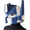 Vystřihovánka a papírový model papírový model 3D maska Optimus Prime