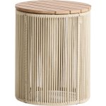 Kave Home zahradní stolek Dandara 40 cm Krémový – Hledejceny.cz