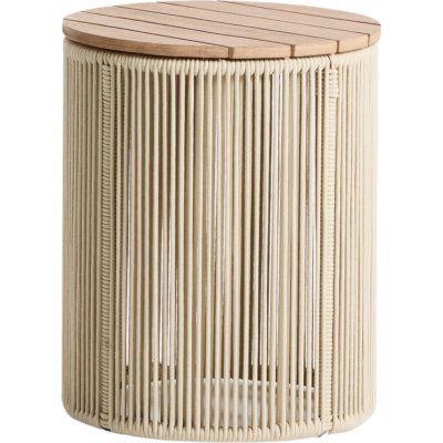 Kave Home zahradní stolek Dandara 40 cm Krémový – Hledejceny.cz
