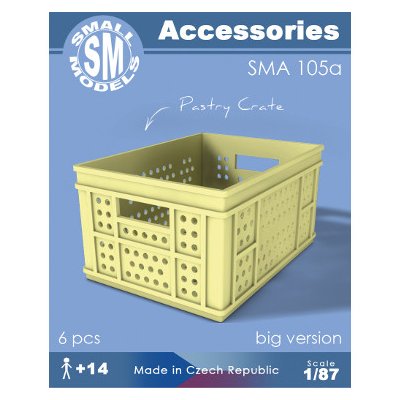 Small Models přepravky na pečivo vysoké 6 ks 105a – Zboží Dáma