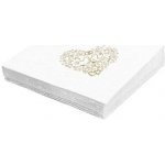 Ubrousek (PAP FSC Mix) 2vrstvý Svatba 33 x 33 cm [50 ks] – Zbozi.Blesk.cz