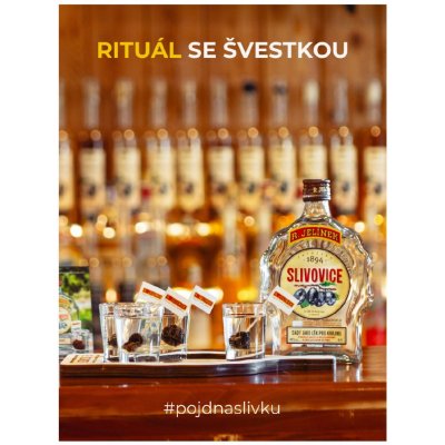 R. Jelínek Slivovice Budík 45% 0,7 l (holá láhev) – Zboží Dáma