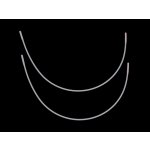 Kostice kovové ploché - bílá – Hledejceny.cz