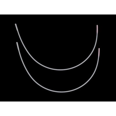 Kostice kovové ploché - bílá – Hledejceny.cz