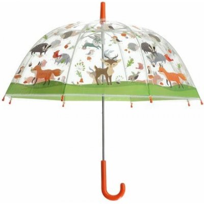 Esschert design lesní zvířátka deštník dětský průhledný – Zboží Mobilmania