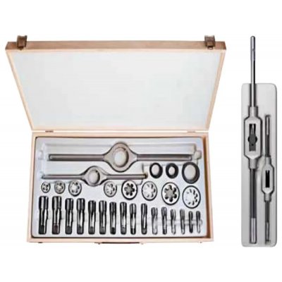 Bučovice Tools 312 100 Souprava závitořezných nástrojů G 1-II, NO (G 1/8" ÷ 1") – Hledejceny.cz