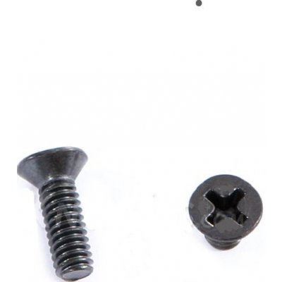 Chicago Screws Chicago šroub, Zápustná hlava 8-32 PHILLIPS (12,7 mm) - černý – Sleviste.cz