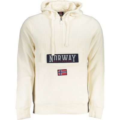 Norway 1963 MEN WHITE ZIPLESS SWEATSHIRT