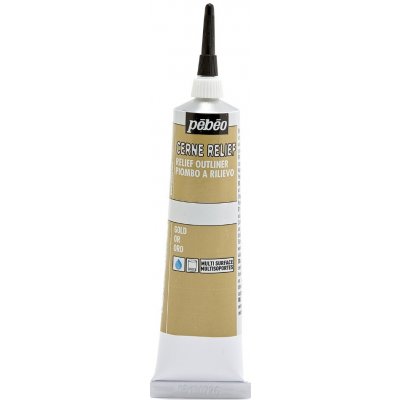 Pébéo Kontura na sklo Vitrail 37 ml Gold – Zbozi.Blesk.cz