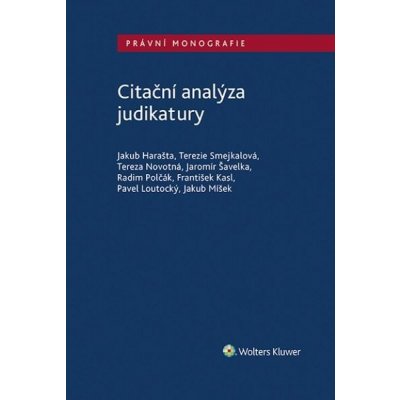 Citační analýza judikatury - Jakub Harašta