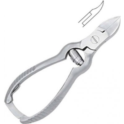 Divine cosmetics KI132 Pedikúrní kleště na nehty 12 cm – Zboží Dáma