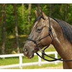 BUSSE Provazová ohlávka Rings černá – Zboží Mobilmania