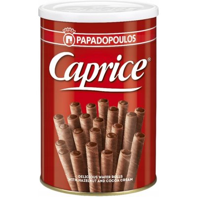 Papadopoulos Řecké trubky Caprice s kakaovým ořechem 400 g – Sleviste.cz