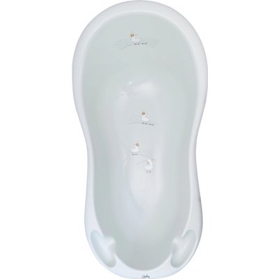 MALTEX designová dětská vanička minimal 84 cm s protiskluzem koník Šalvějově zelená – Hledejceny.cz