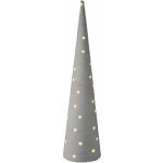 Home Styling Collection Stromek kužel z materiálu s LED 80 cm – Hledejceny.cz