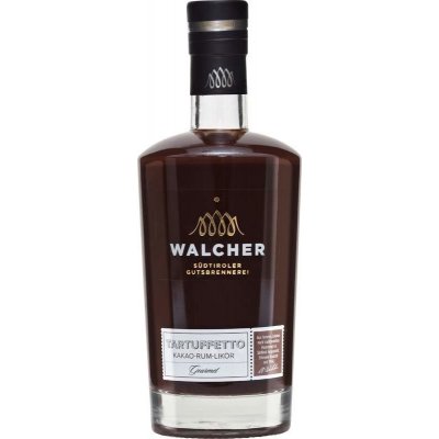 Walcher Tartuffetto Kakaovo-rumový likér 17% 0,7 l (holá láhev) – Zboží Mobilmania