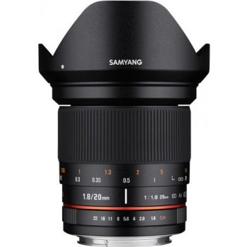 Samyang 20mm f/1.8 ED AS UMC Sony E-mount