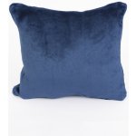 MKLuzkoviny.cz mikroplyš Exclusive Laura námořnická modrá 40 x 40 cm – Sleviste.cz