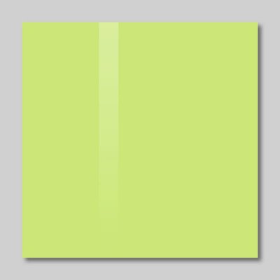 Smatab® Zelená pistáciová firemní skleněná magnetická tabule - 35 × 35 cm – Zboží Mobilmania