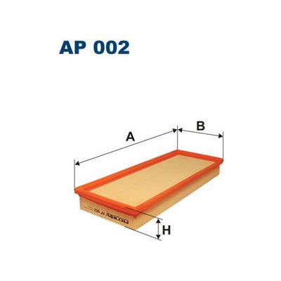 Vzduchový filtr FILTRON AP 002 – Hledejceny.cz