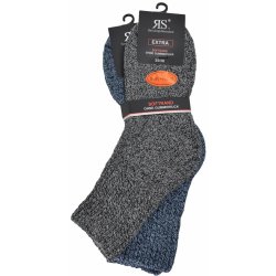 RS ponožky zdravotní 12778 melírované klasické bez gumiček dámské 2 páry