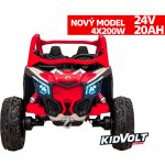 KidVolt CAN-AM Maverick XXL červená – Zboží Dáma