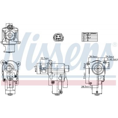 AGR-Ventil NISSENS 98552 – Hledejceny.cz