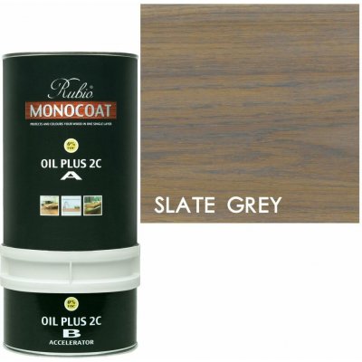 Rubio Monocoat Oil Plus 2C 1,3 l slate grey – Hledejceny.cz