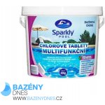 Sparkly POOL Chlorové tablety multifunkční 6v1 MAXI 3 kg – Zboží Dáma