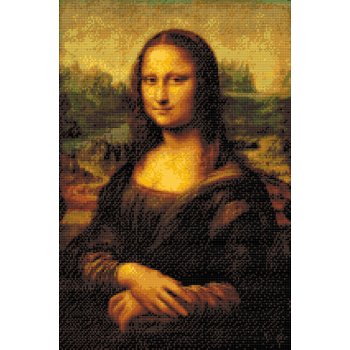 Vymalujsisam MALOVÁNÍ PODLE ČÍSEL LEONARDO DA VINCI MONA LISA