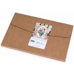 Stoklasa Vyšívací sada s předtištěným motivem 380637 6 červené luční kvítí 15x22cm – Sleviste.cz