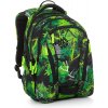 Školní batoh Bagmaster Bag 23 A zelená Black