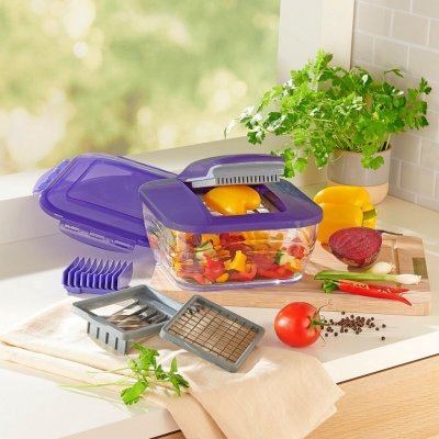 Multifunkční kráječ Nicer Dicer Chef, 9dílná sada – Zboží Dáma