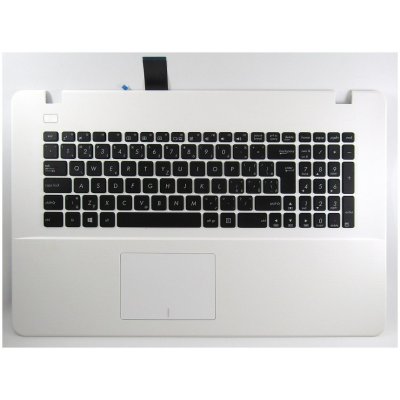 česká klávesnice Asus X751 X751L X751S X751M X751Y X751B X751N F751 R752 K751 černá CZ/SK bílá palmrest