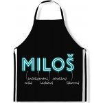 IMPAR Zástěra Mužská jména Neon Miloš – Hledejceny.cz