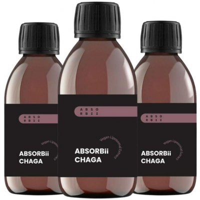 3× ABSORBii CHAGA lipozomální doplněk 200 ml – Hledejceny.cz