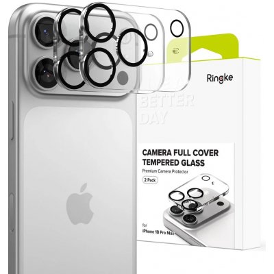 Ochrana fotoaparátu Ringke Camera Full Cover 2-Pack pro iPhone 18 Pro, čirá – Hledejceny.cz