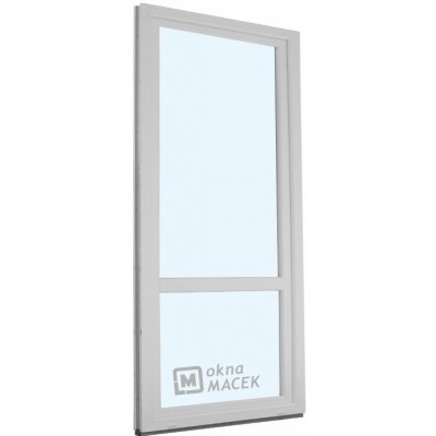 Kömmerling balkonové dveře 70 AD OS s příčkou levé bílá 80 x 220 cm jednostranná klika + madýlko + PVC rám – Hledejceny.cz