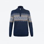 MERINO SWEATER KAMA 5058 108 navy modrá – Zboží Mobilmania