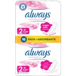 Always Ultra Sensitive Super Plus Vložky S Křidélky Velikost 2 16 ks – Zbozi.Blesk.cz