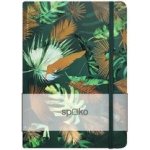 Spoko zápisník, Flowers III listy A5, 75 g, 96 listů linkovaný – Zboží Živě