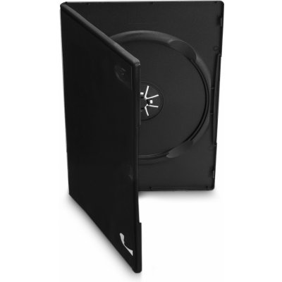Obal na CD/DVD Cover IT Krabička na 1ks, černá, 9mm,10ks/bal (27083P10) – Zboží Živě