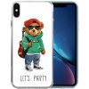 Pouzdro a kryt na mobilní telefon Apple PROTEMIO 29149 MY ART Ochranný kryt Apple iPhone XR BEAR (008)