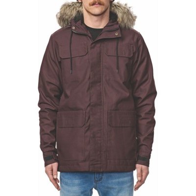 Globe Goodstock Thermal Parka wine