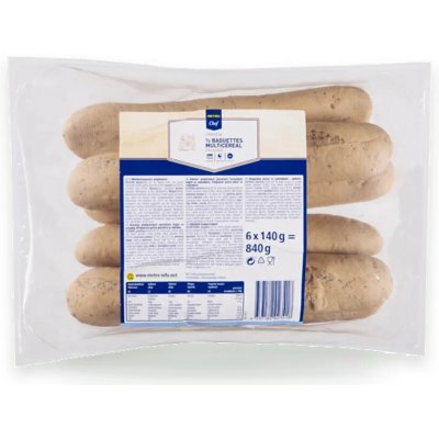 Metro Chef Bagety vícezrnné 6 x 140 g – Hledejceny.cz